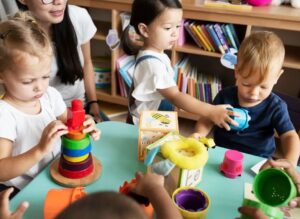 Montessori preschool education